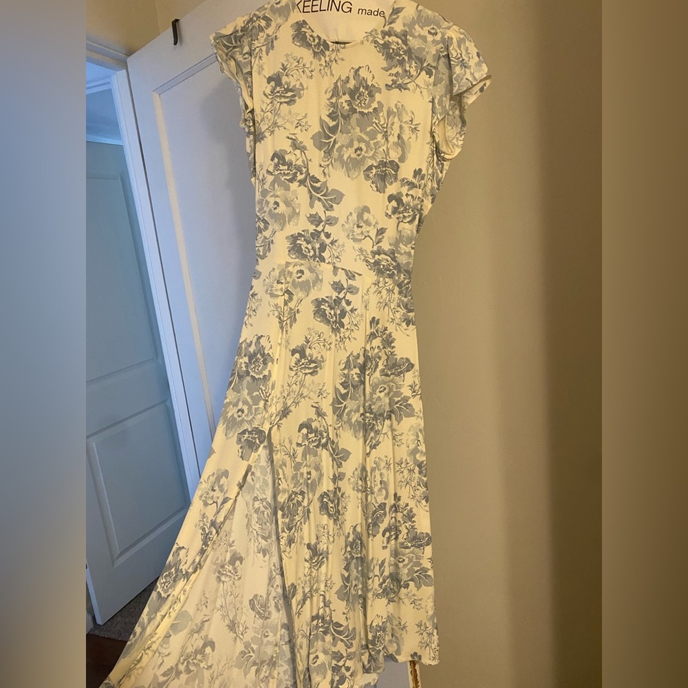 Reformation Gavin Dress in Teacup, Sz 2